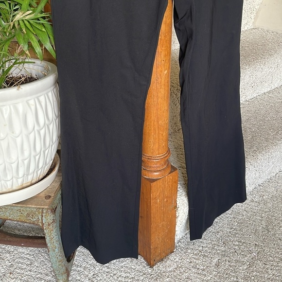 BCBGMaxAzria Black Wool Flare Trouser Pants - Picture 3 of 9